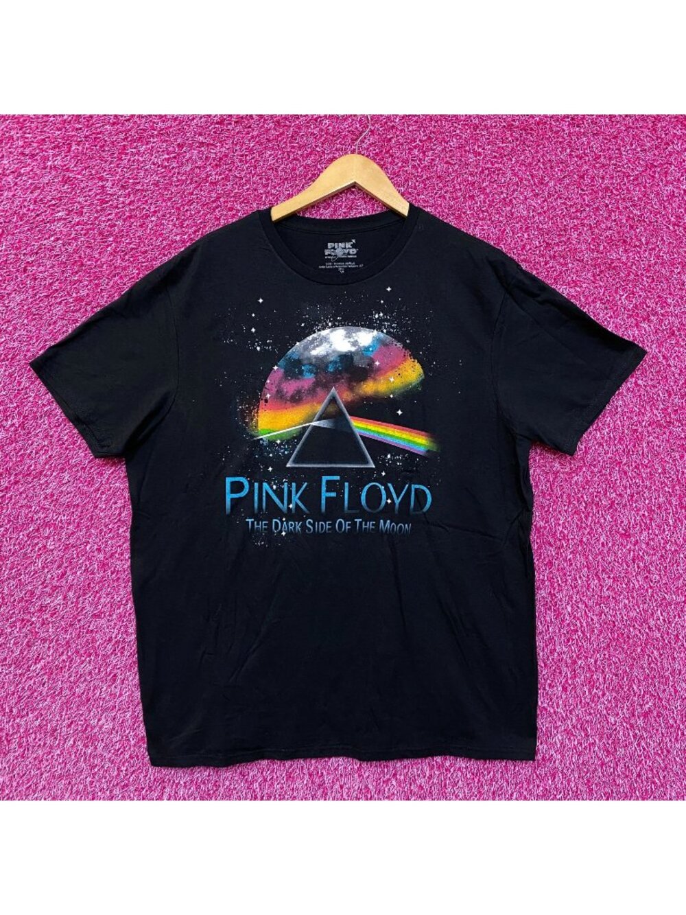 Pink Floyd Dark Side of the Moon Psychedelic Rock Tee XL